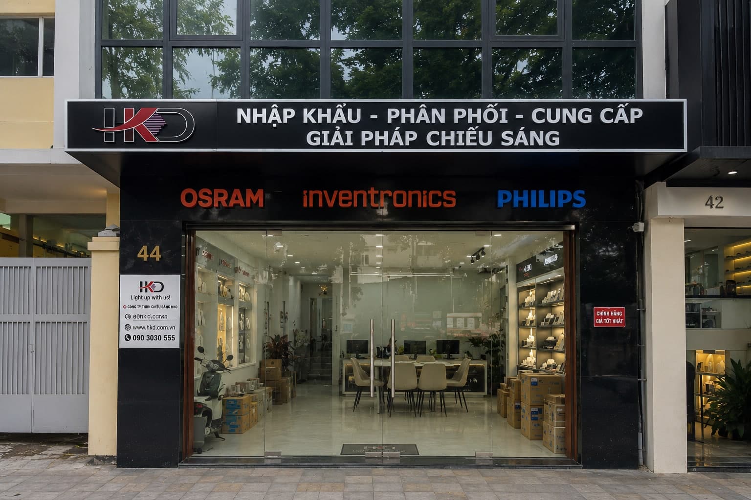 Showroom HKD Lighting
