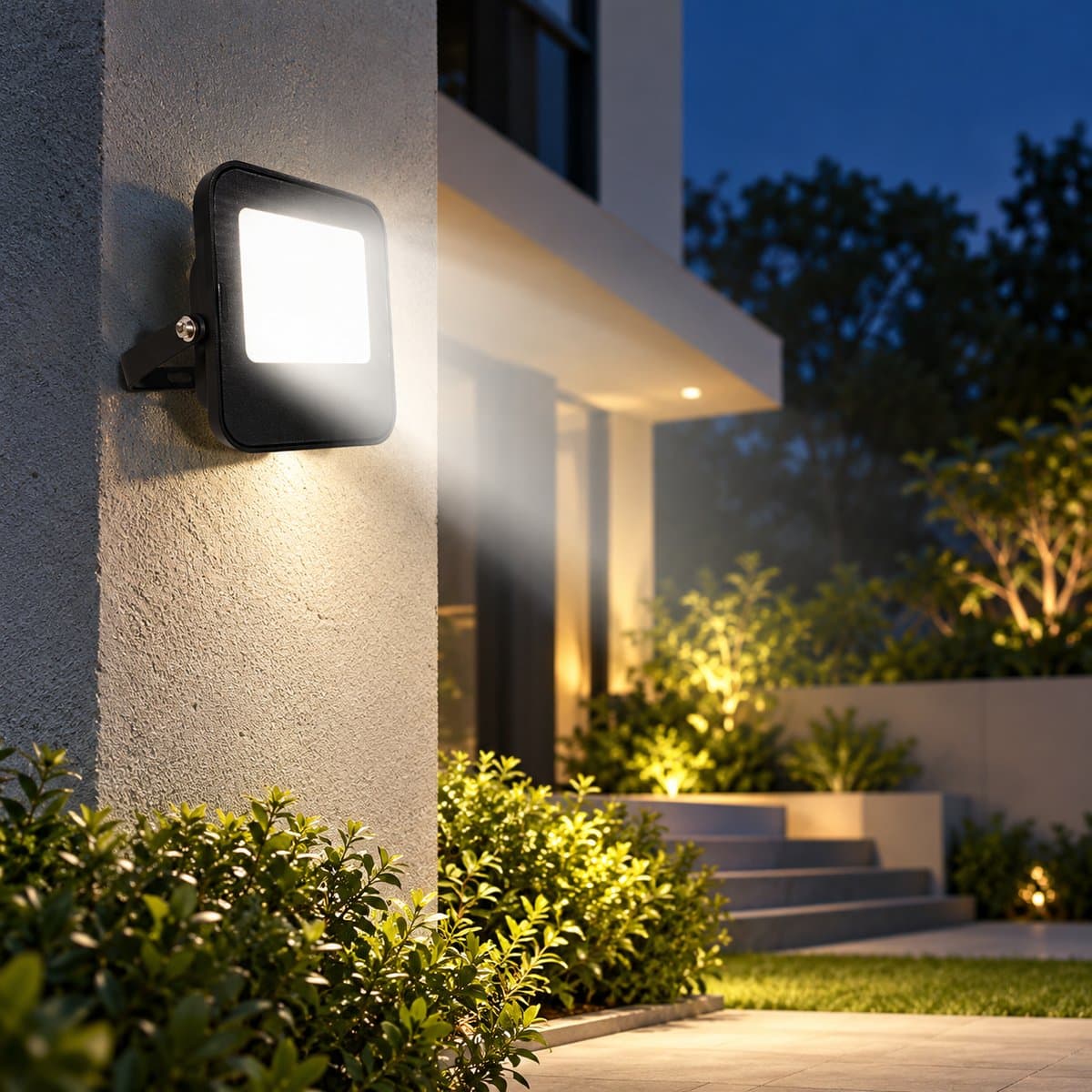 Đèn pha Venus, High Panasonic đã lắp đặt, đang chiếu sáng