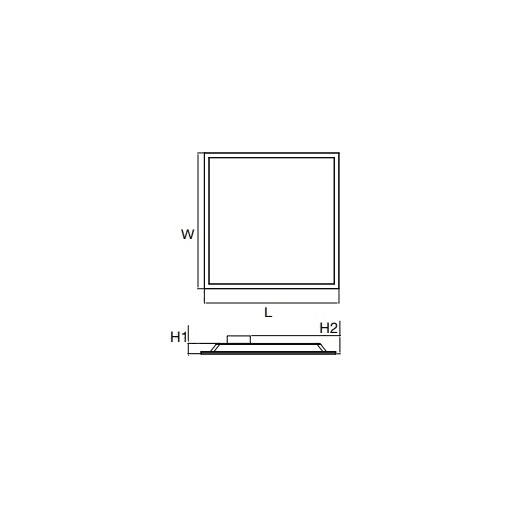 Đèn LED Panel Tấm 25W 2500lm · panel light · 40W–25W · 3 mức CCT — ảnh trong bối cảnh sử dụng