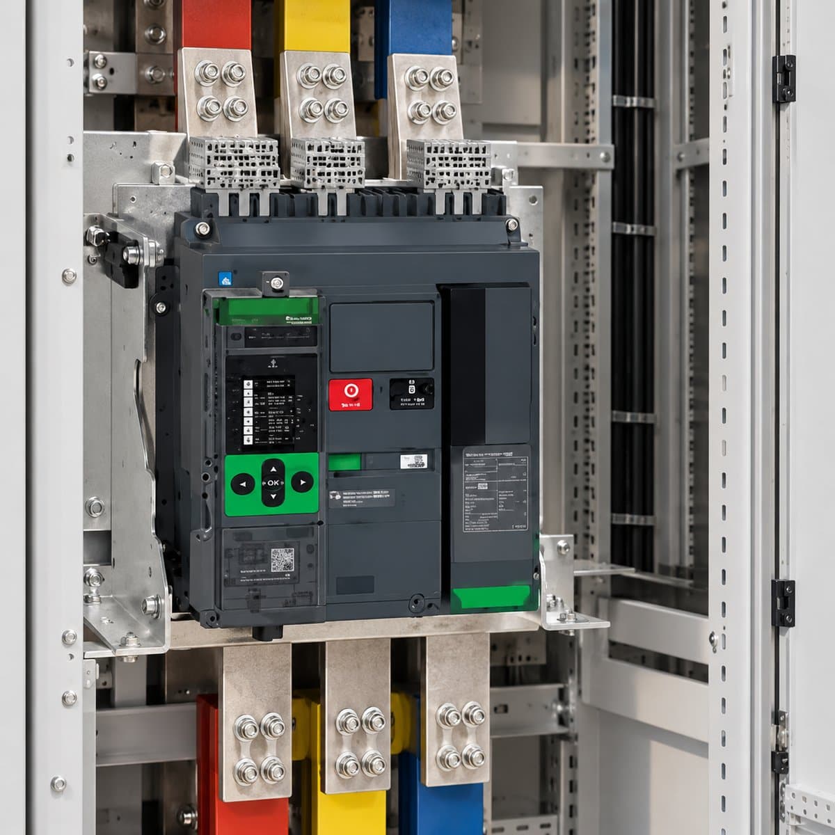 ACB MasterPacT MTZ1 Active 630-1600A Schneider đã lắp đặt trong nhà