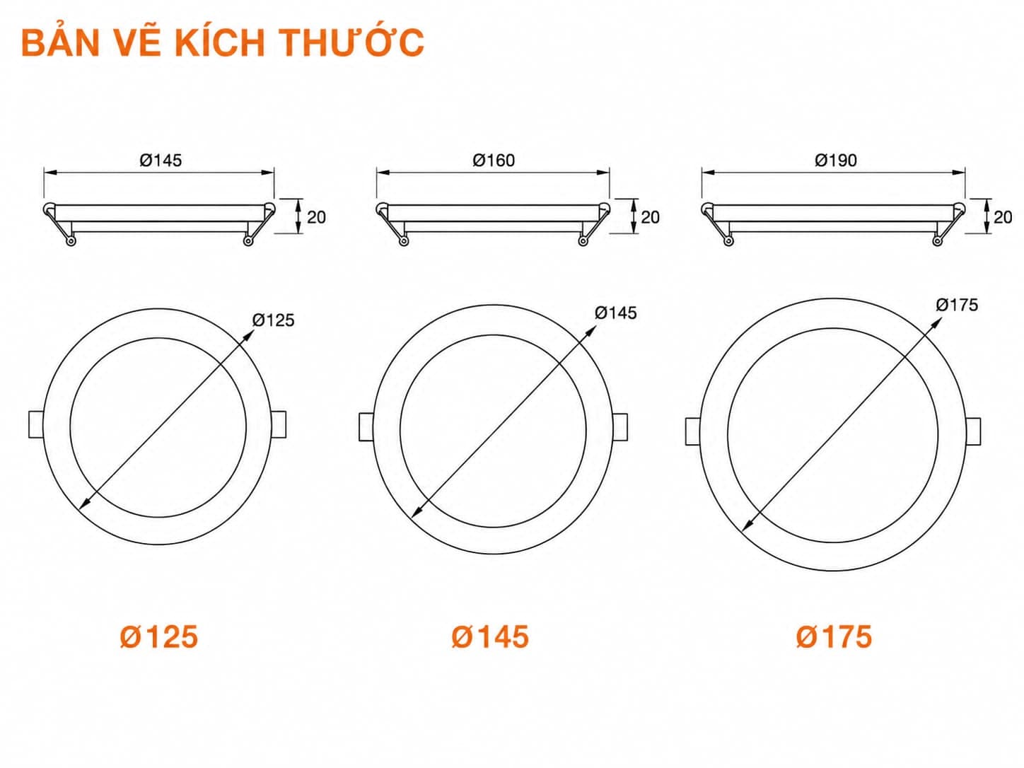 DOWNLIGHT SIÊU MỎNG Osram · recessed downlight · 9W–12W · 3 mức CCT — góc chéo 3/4
