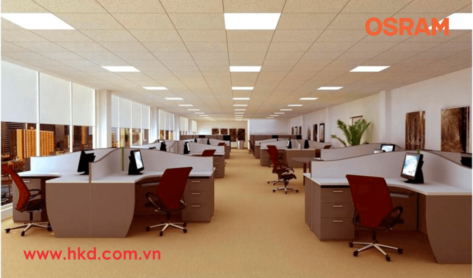 Đèn Panel SIMPLITZ® Optimum Osram/Traxon · panel light · 32W–42W · 3 mức CCT — ảnh 4