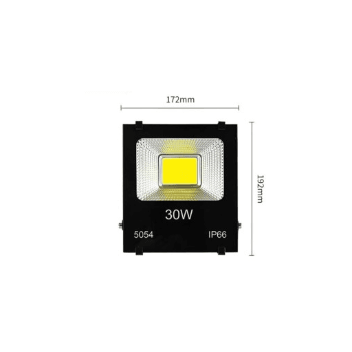 Đèn LED Pha HKD · floodlight · 30W–200W · 3 mức CCT — ảnh trong bối cảnh sử dụng