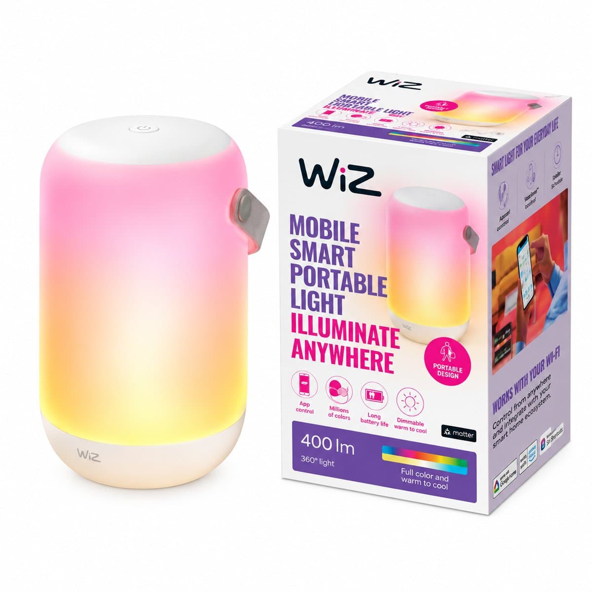 Đèn di động thông minh WiZ Mobile Portable Light