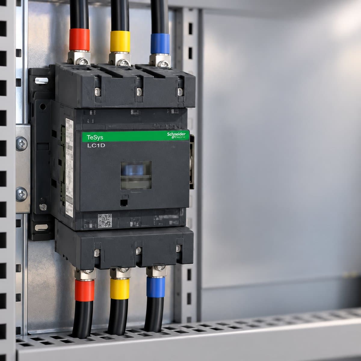 Khởi động từ TeSys LC1D Schneider đã lắp đặt trong nhà
