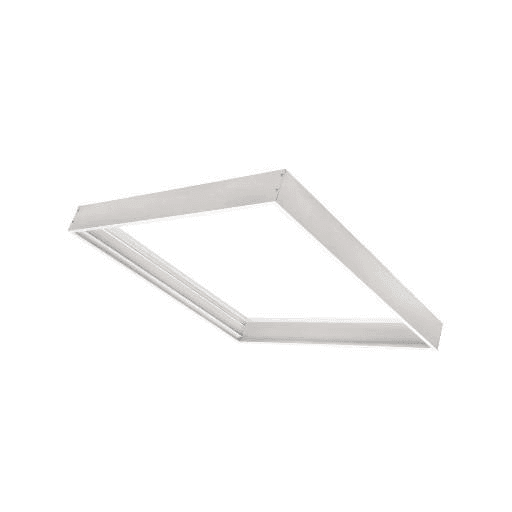 Đèn LED Panel Tấm 25W 2500lm · panel light · 40W–25W · 3 mức CCT — góc chéo 3/4