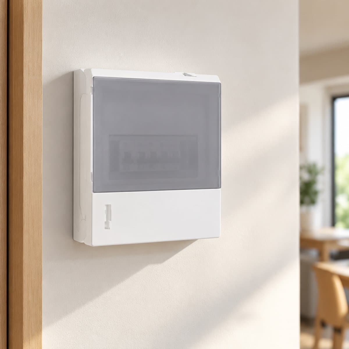 Tủ điện dân dụng Schneider đã lắp đặt trong nhà