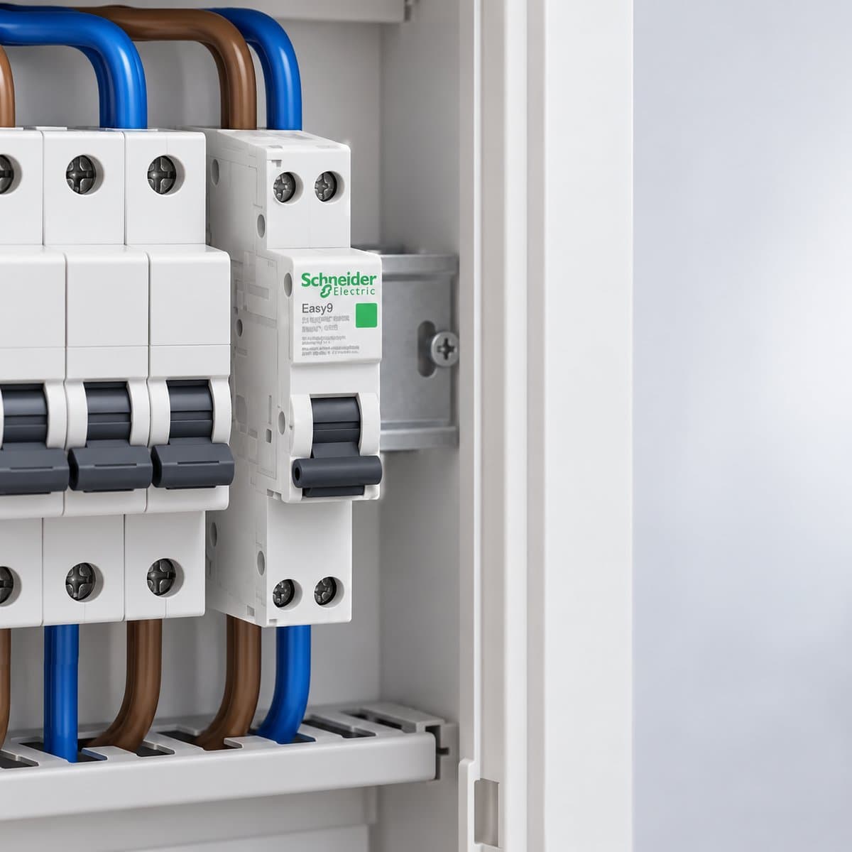 Easy9 RCCB, RCBO & SPD Schneider đã lắp đặt trong nhà