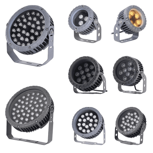 Đèn LED Pha HKD · floodlight · 6W–50W — góc chéo 3/4