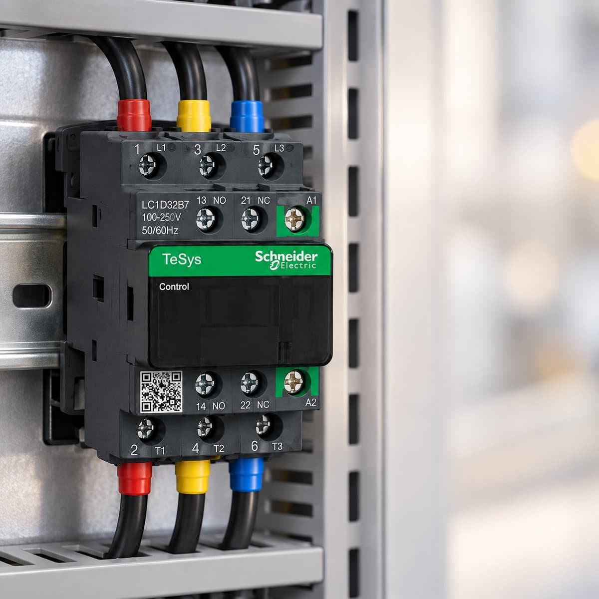Khởi động từ TeSys Deca Schneider đã lắp đặt trong nhà