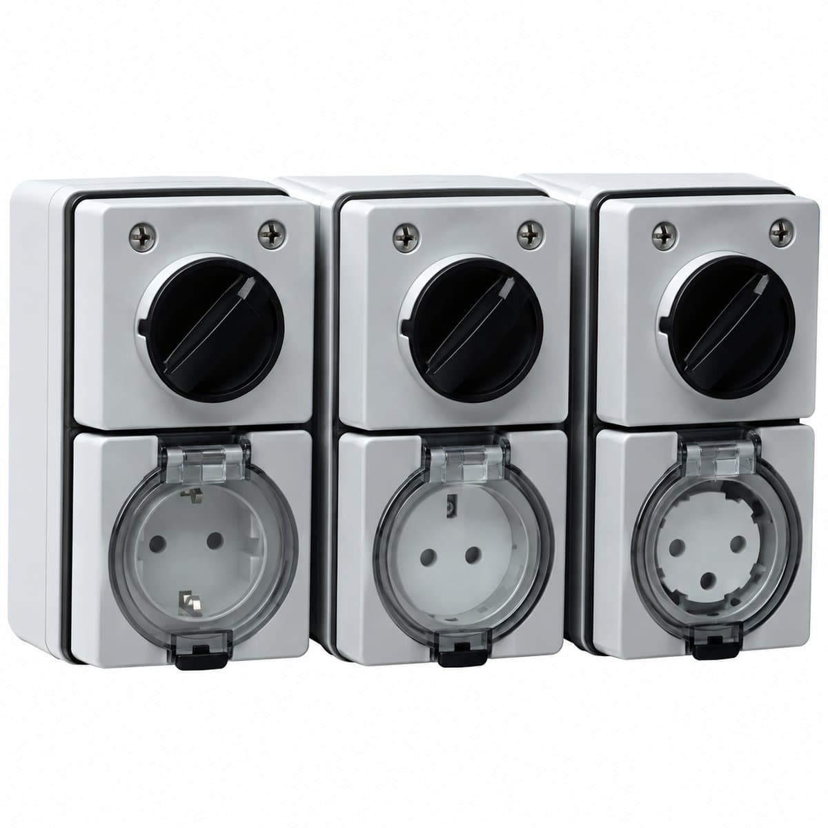 Công tắc & ổ cắm phòng thấm nước dòng S56 Schneider