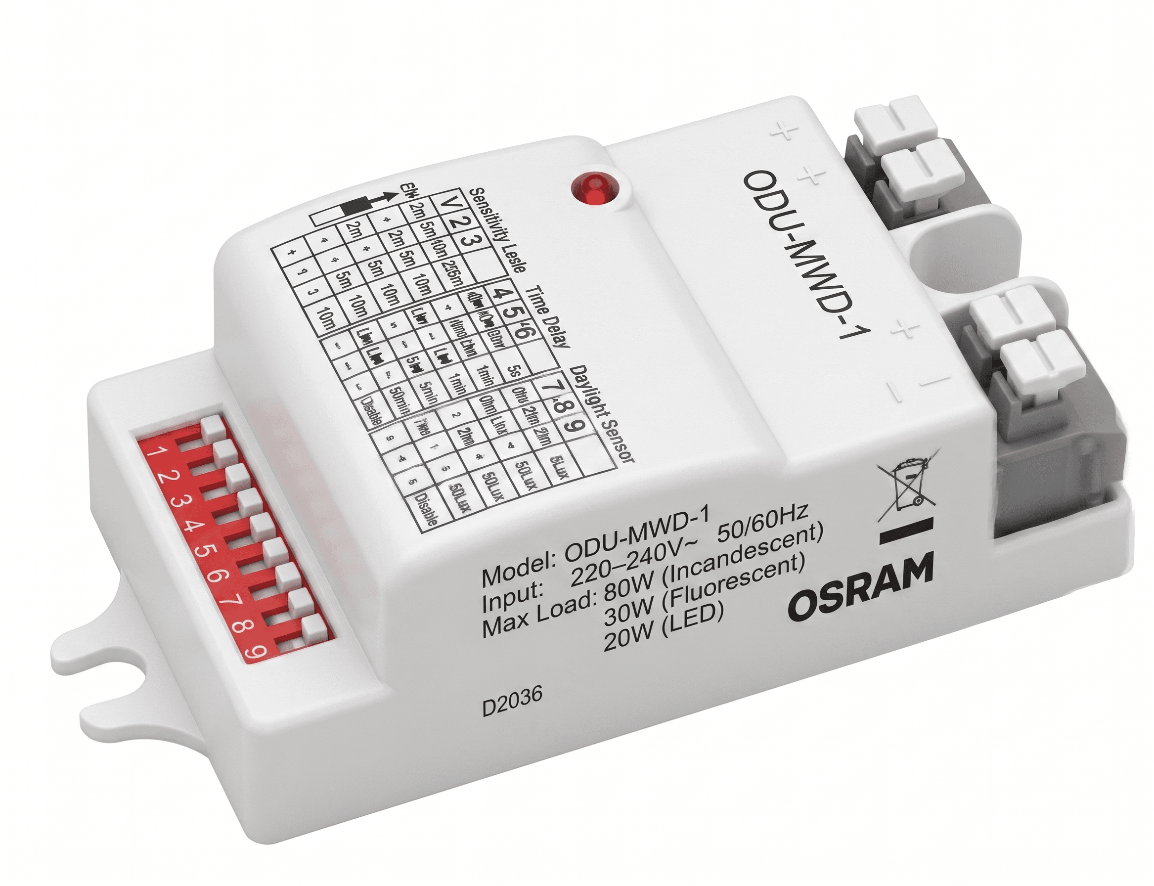 Cảm Biến Chiếu Sáng OSENZA MW3H6D Inventronics