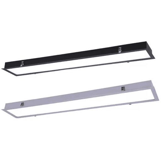 Đèn LED Linear Downlight HKD · led thanh · 36W–54W · 6000K — góc chéo 3/4