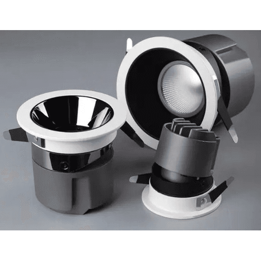 Đèn LED Spotlight Âm Trần HKD · recessed spotlight · 4W–30W — góc chéo 3/4
