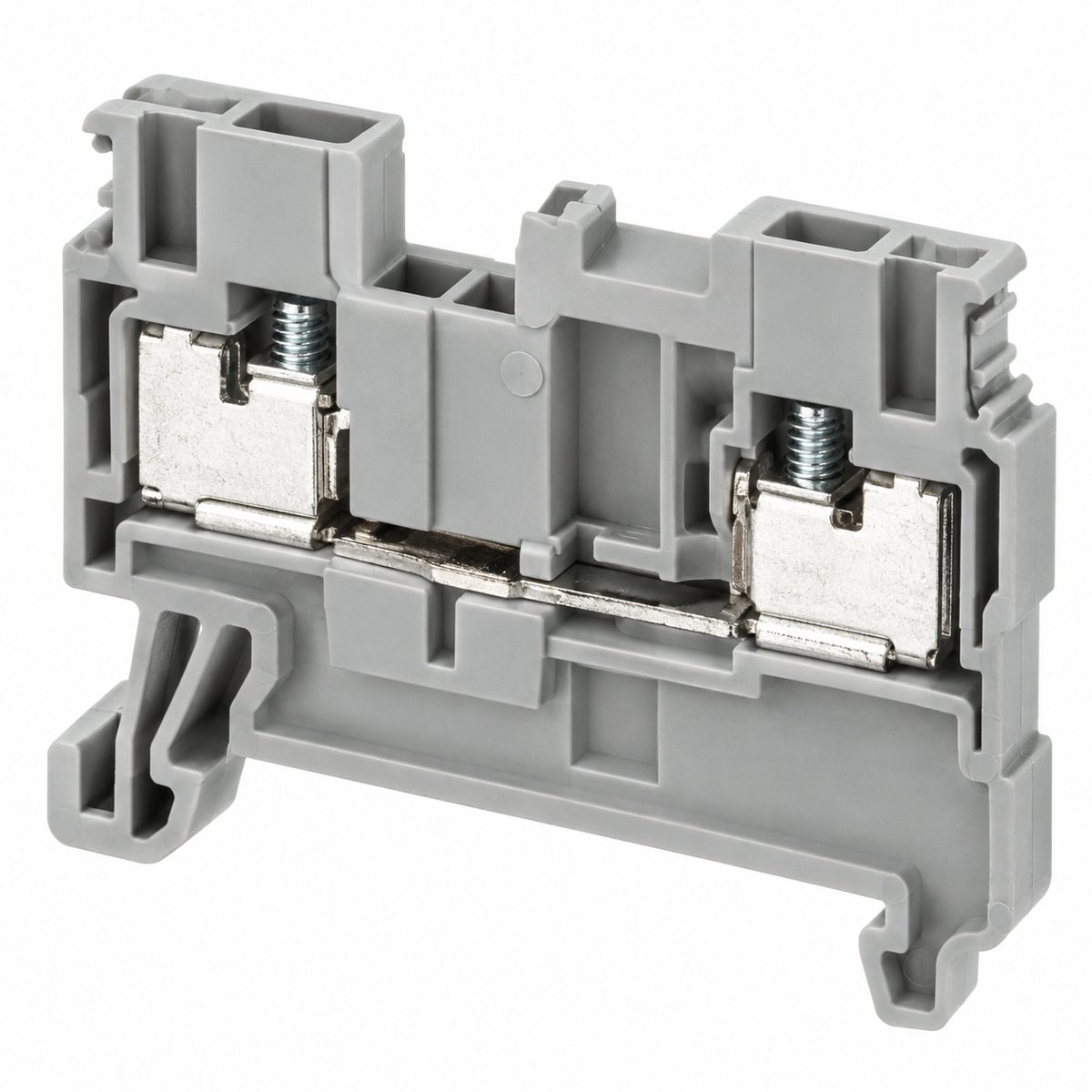 Cầu đấu vít Schneider trên nền trắng, ảnh sản phẩm chính diện