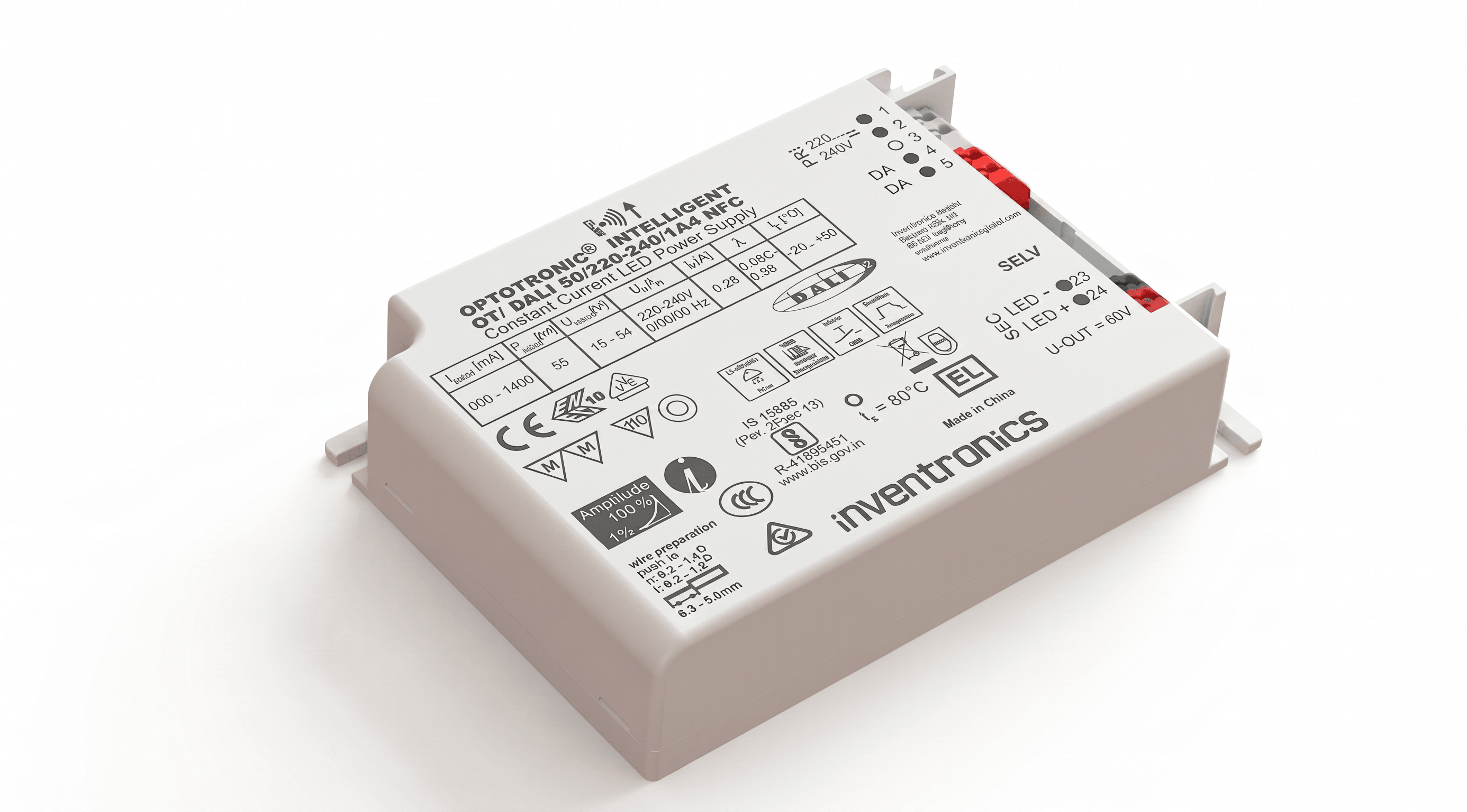 Driver LED Thông Minh Dòng Không Đổi Inventronics · driver · 27W–55W — ảnh chính trên nền trắng