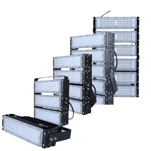 Đèn LED Pha 100W 10000lm IP66 · floodlight · 500W–400W · 3 mức CCT — ảnh chính trên nền trắng