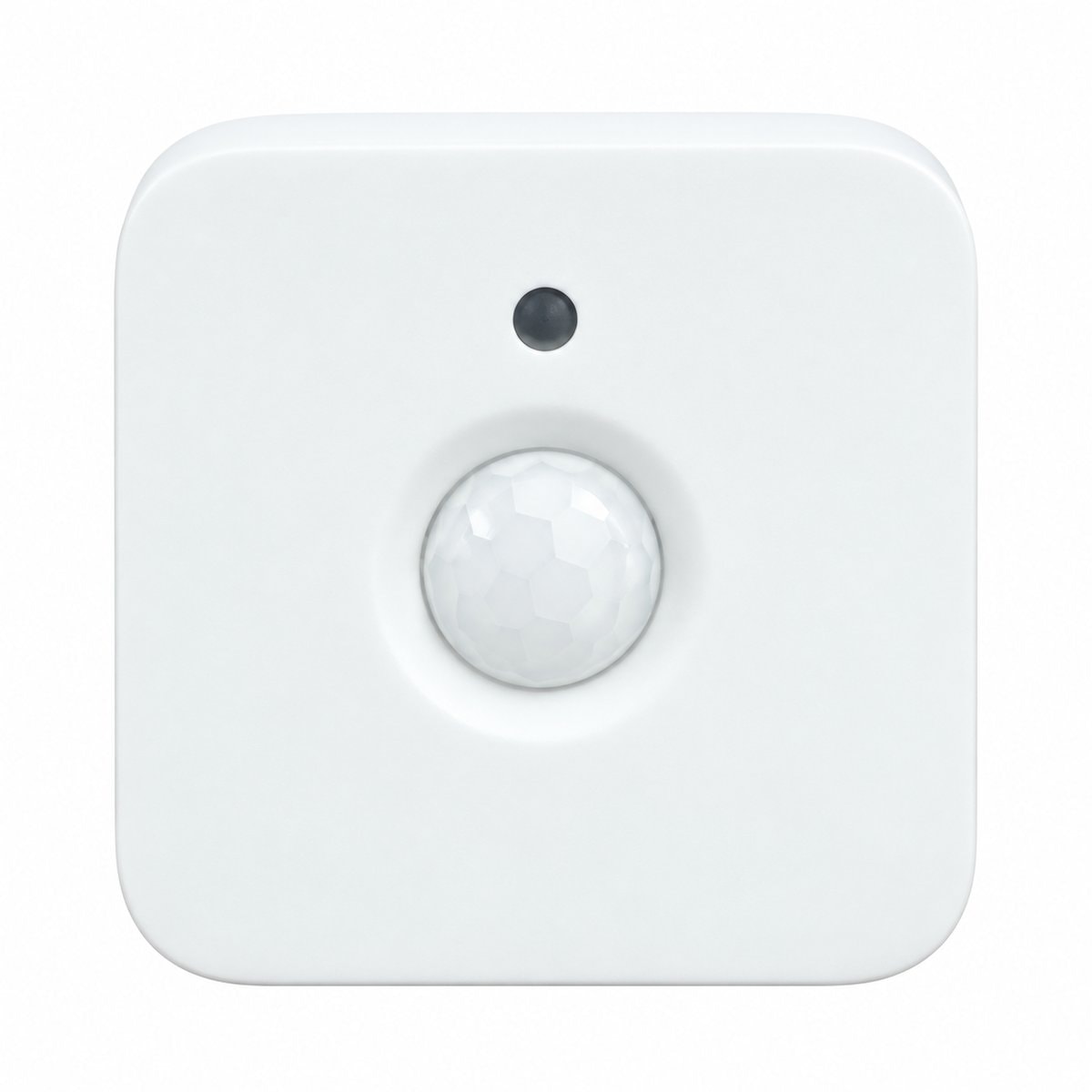 Cảm biến chuyển động Hue Motion Sensor Philips trên nền trắng, ảnh sản phẩm chính diện