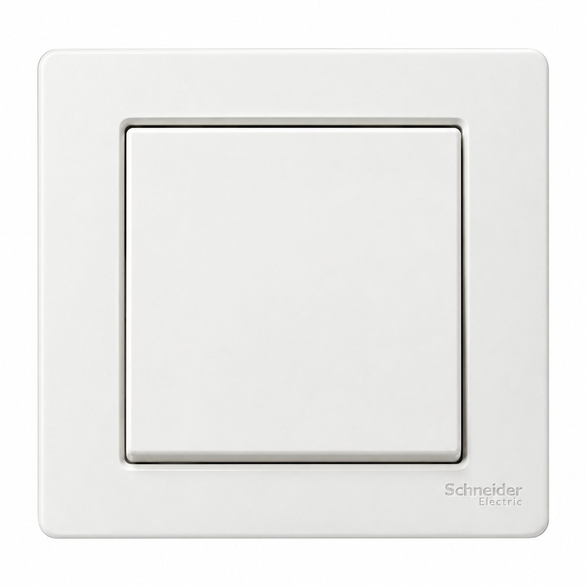 Dòng công tắc ổ cắm Vivace Schneider trên nền trắng, ảnh sản phẩm chính diện