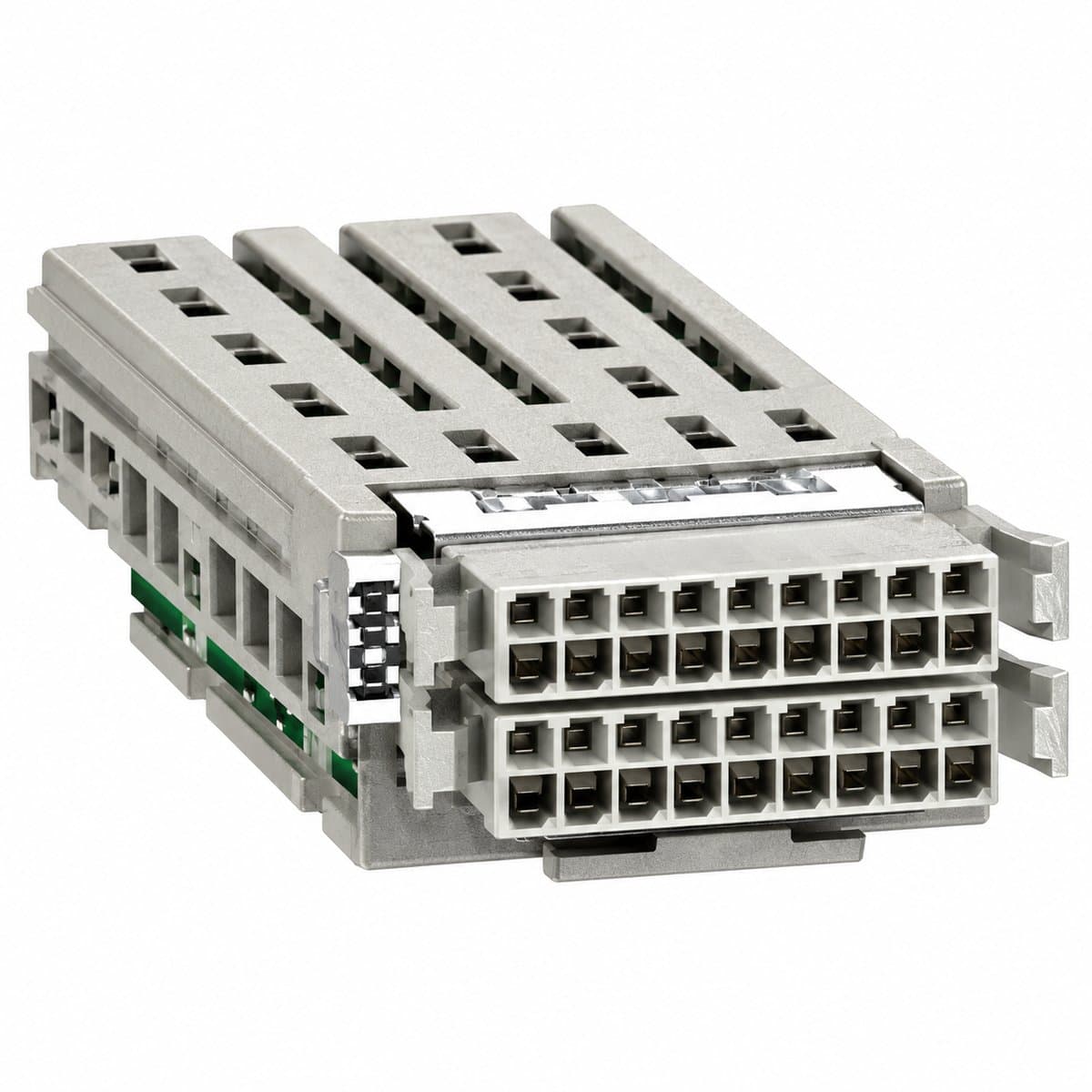 Phụ kiện biến tần ATV600, ATV900 Schneider trên nền trắng, ảnh sản phẩm chính diện