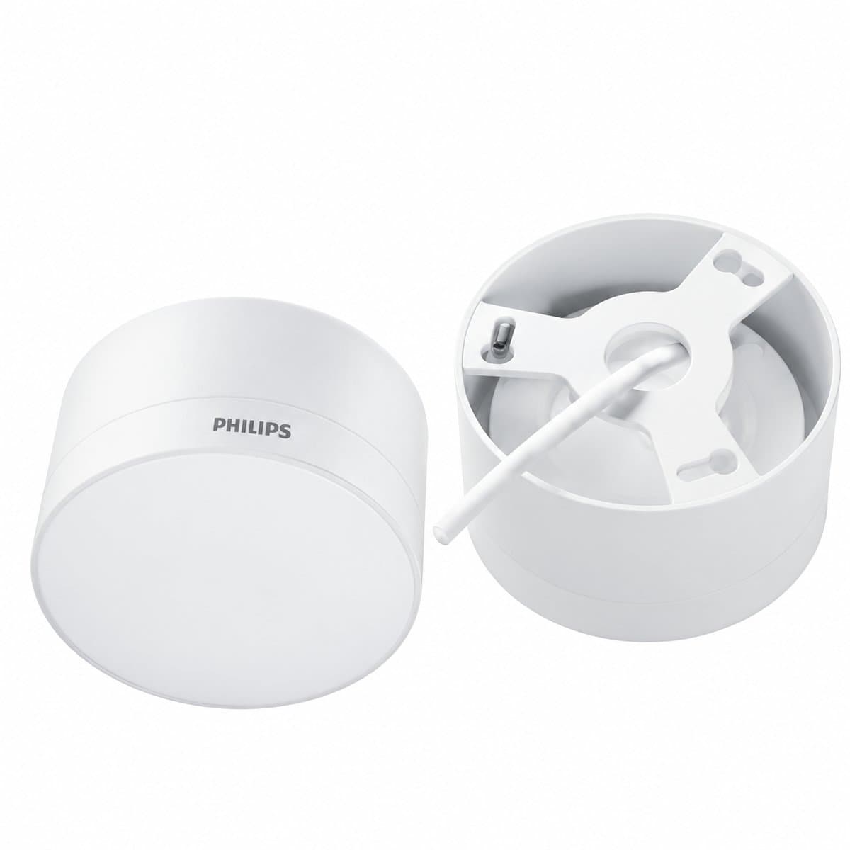 Đèn LED ốp nổi DL212 Philips trên nền trắng, ảnh sản phẩm chính diện