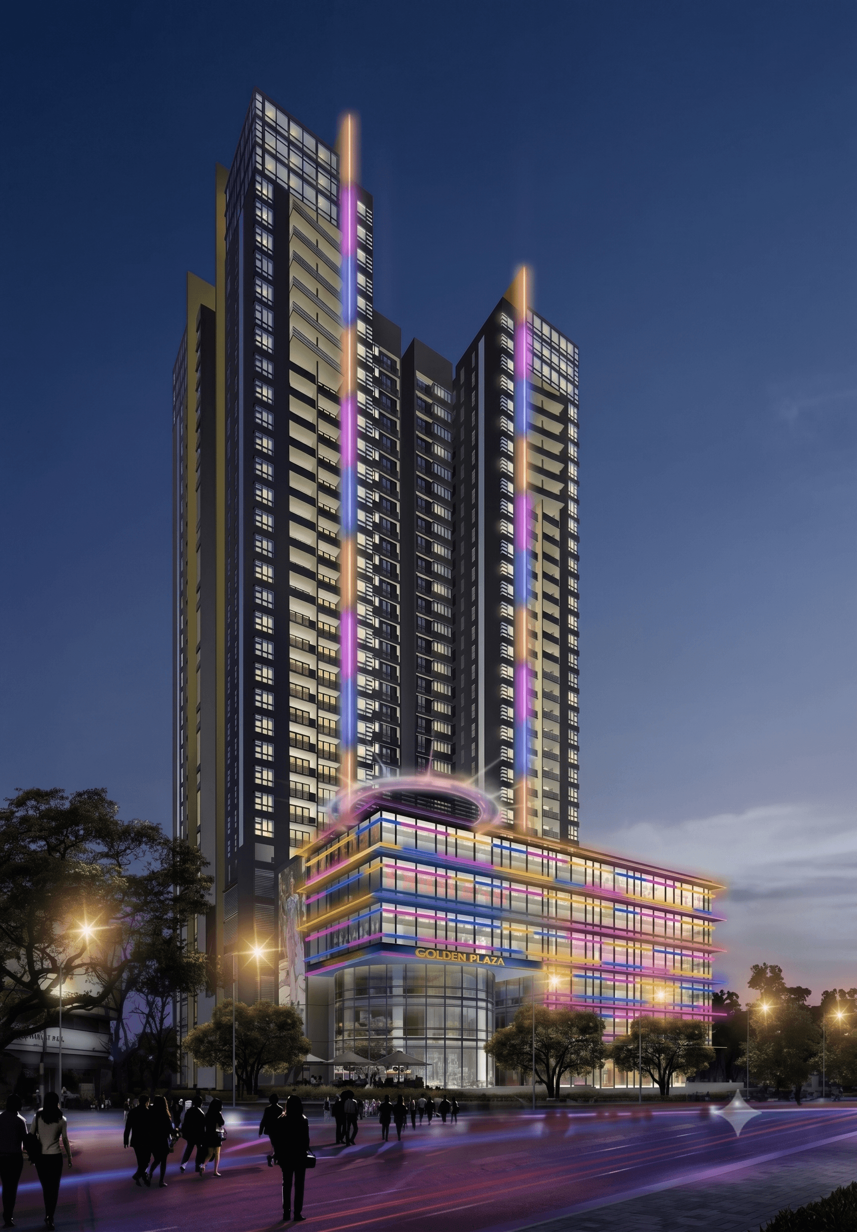 Khu Phức Hợp Căn Hộ và TTTM Golden Plaza