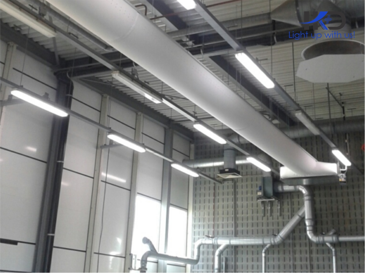 HKĐ Lighting hoàn tất cung cấp thiết bị chiếu sáng LED OSRAM cho nhà máy DenEast Bình Dương