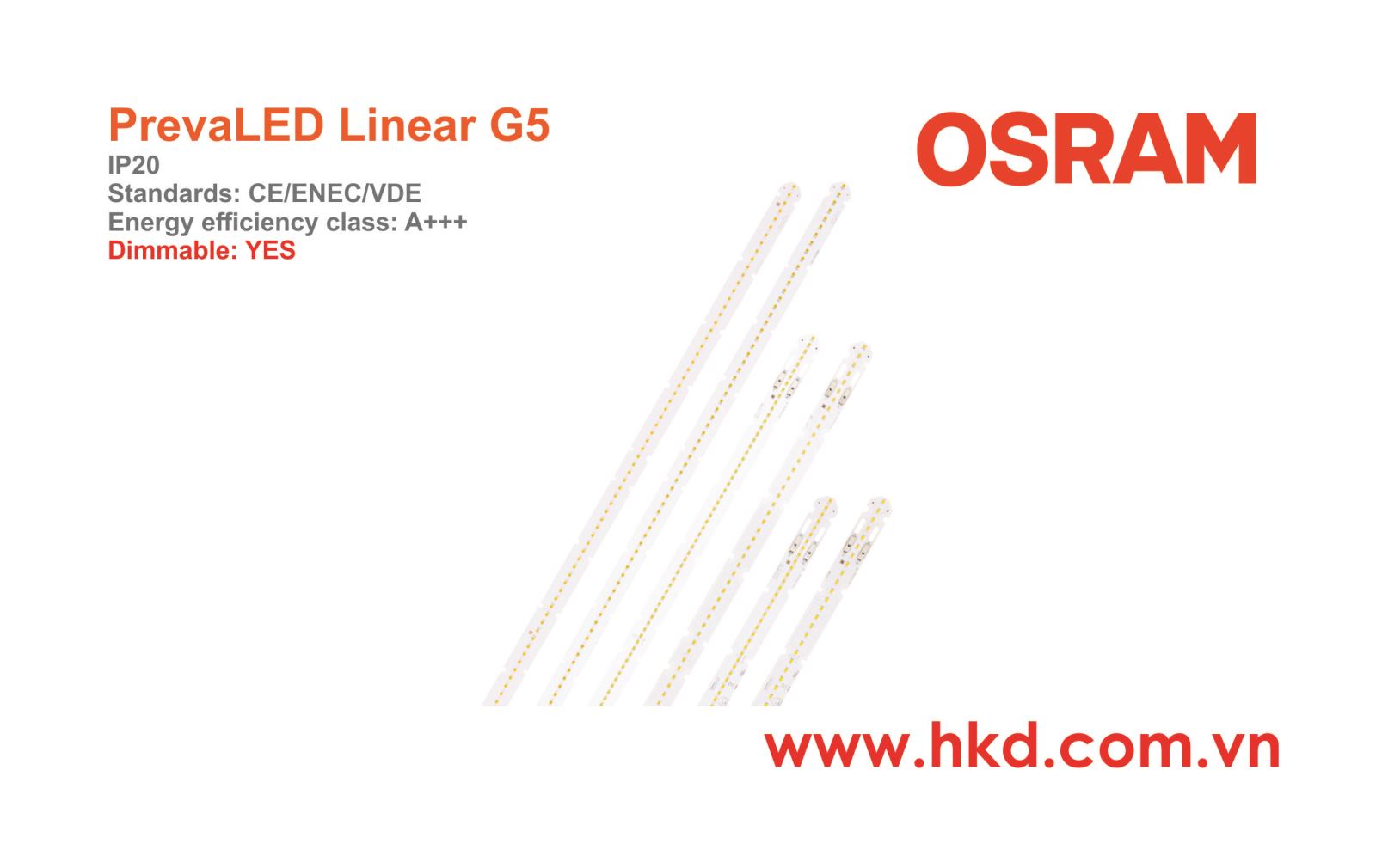 Đèn LED thanh PrevaLED Linear G5 OSRAM