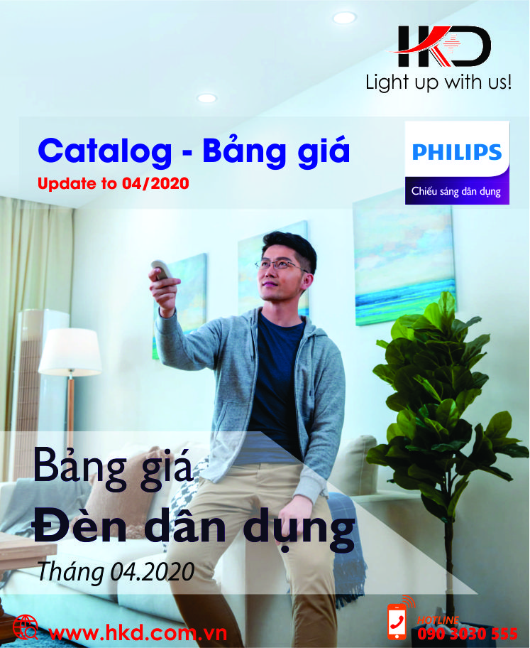 Catalog Philips cập nhật đến 04/2020