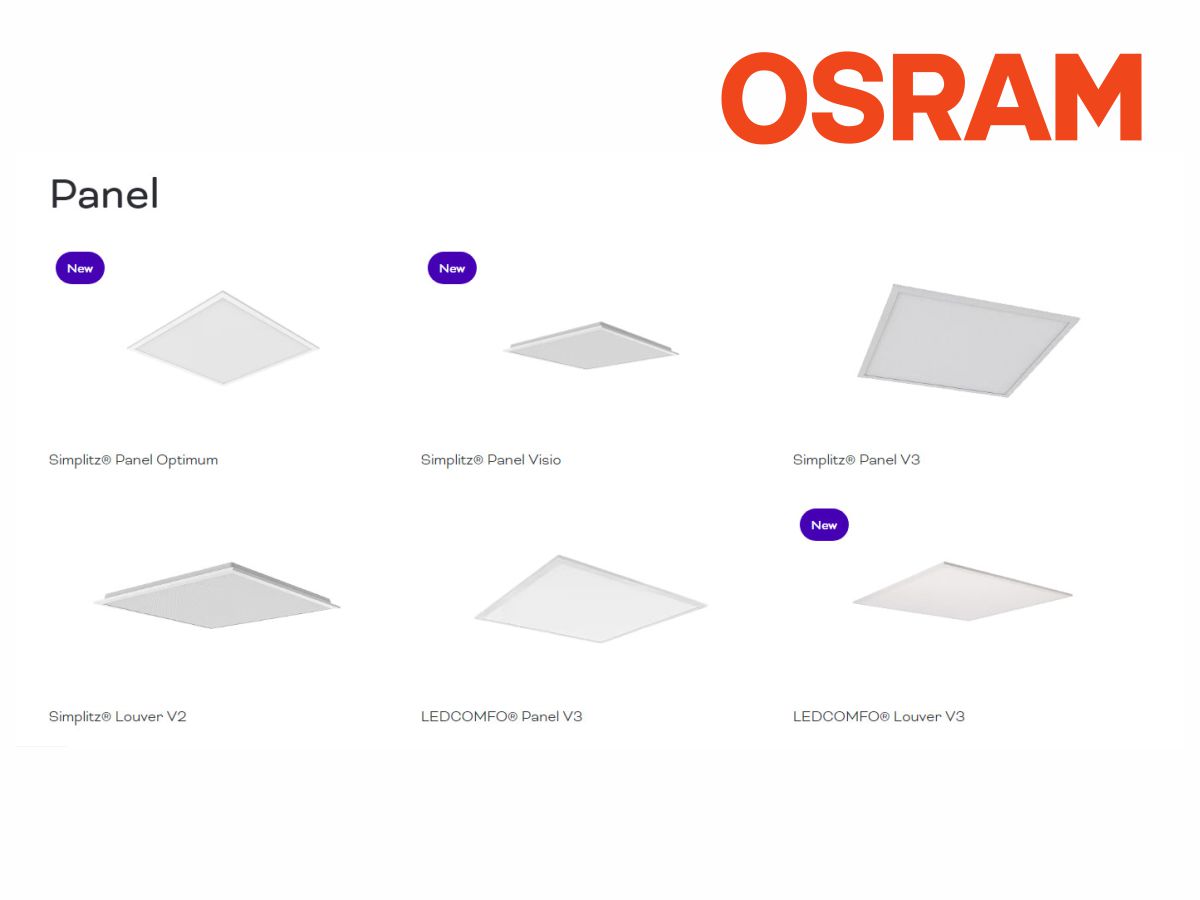 Các dòng sản phẩm Panel OSRAM